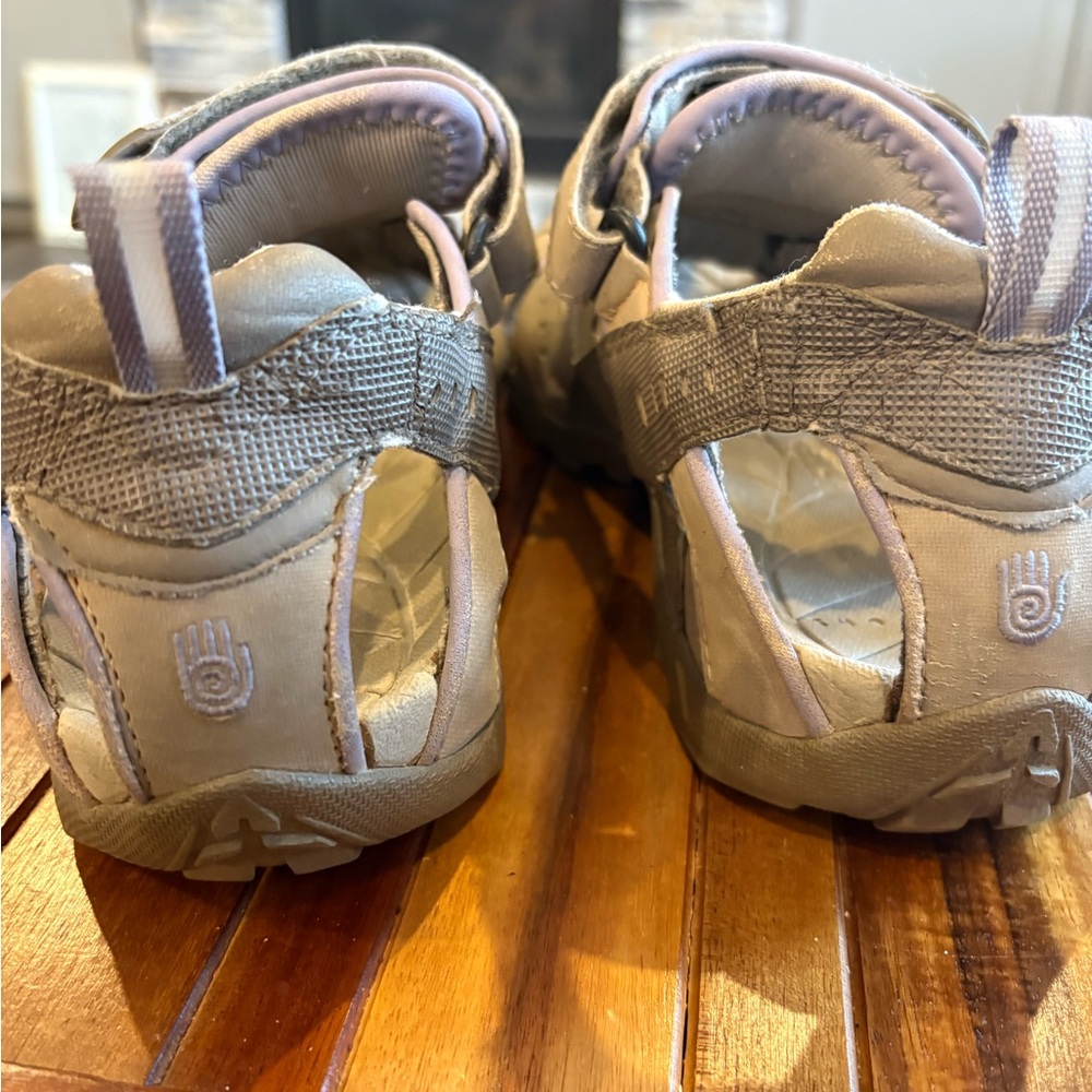 Teva Women's Beige Deacon Mermaid Sport Sandals - Picture 4 of 7